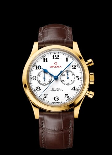Omega Museum Collection N° 10 Olympic Official Timekeeper Co-Axial Chronograph Yellow Gold