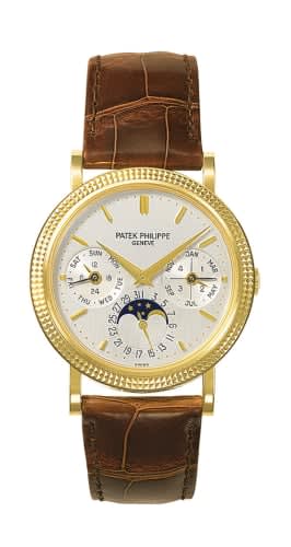 Patek Philippe Perpetual Calendar 5039 Yellow Gold / Silver