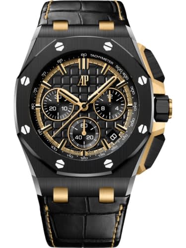 Audemars Piguet Royal Oak Offshore 43 Ceramic - Yellow Gold / Black