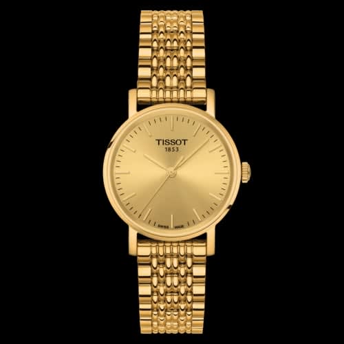 Tissot Everytime Small Yellow Gold PVD / Champagne / Bracelet