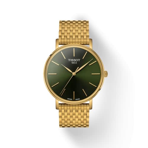 Tissot Everytime 40 Yellow Gold / Green / Bracelet