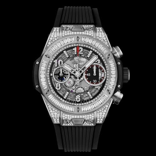 Hublot Big Bang Unico 42 Titanium / Jewellery / Black