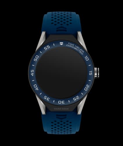 TAG Heuer Carrera Connected Modular 45 Titanium / Blue Ceramic / Blue Rubber