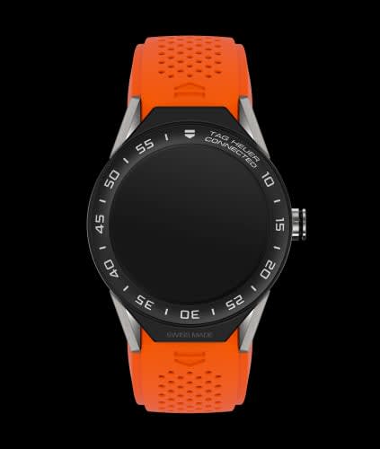 TAG Heuer Carrera Connected Modular 45 Titanium / Ceramic / Orange Rubber