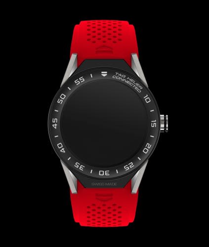 TAG Heuer Carrera Connected Modular 45 Titanium / Ceramic / Red Rubber