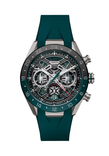 TAG Heuer Carrera Chronograph Extreme Sport twin-Time Titanium - Ceramic / Black / Rubber