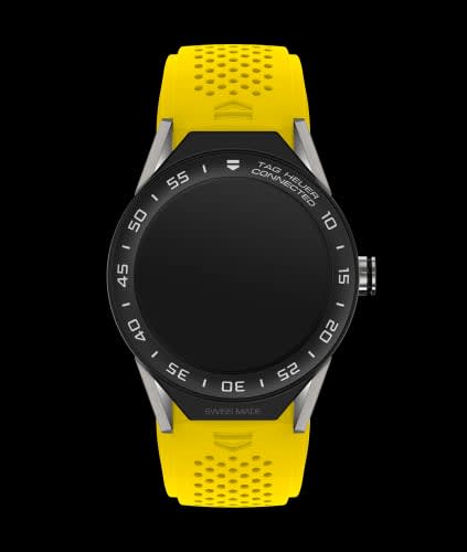 TAG Heuer Carrera Connected Modular 45 Titanium / Ceramic / Yellow Rubber