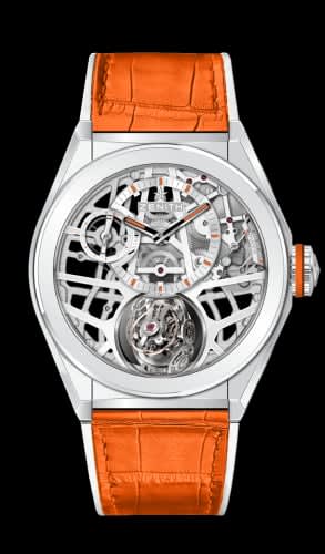Zenith Defy Zero G Titanium / Skeleton / Alligator / Swizz Beatz