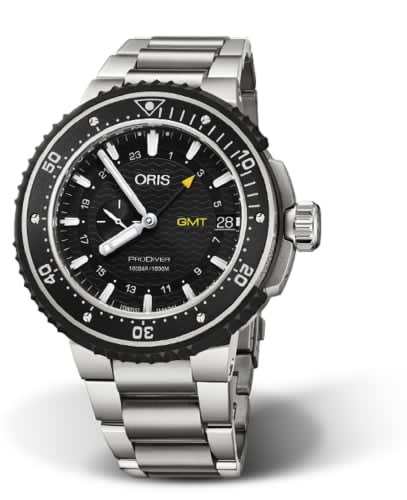 Oris ProDiver GMT Titanium / Black / Bracelet