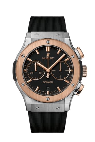 Hublot Classic Fusion 45 Chronograph Titanium - King Gold / Black / Rubber
