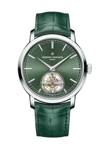 Vacheron Constantin Traditionnelle Tourbillon Platinum / Green