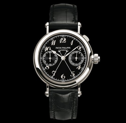 Patek Philippe Split-Seconds Chronograph 5959 Platinum / Black