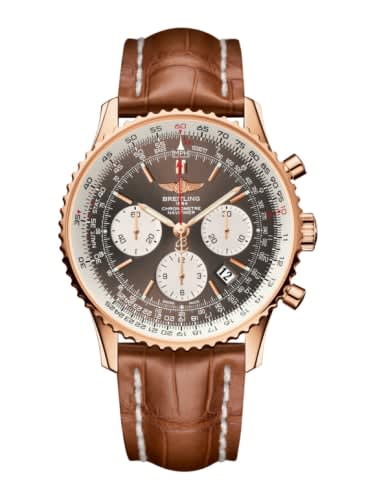 Breitling Navitimer 01 43 Red Gold / Bronze / Alligator