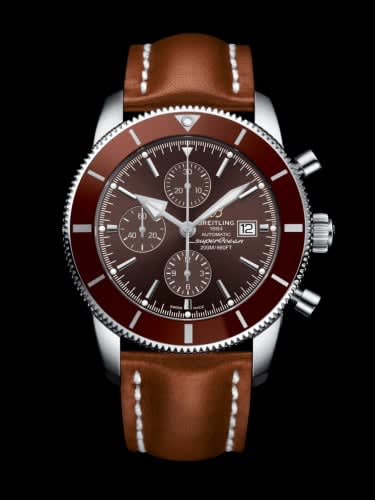 Breitling Superocean Heritage II 46 Chronograph Stainless Steel / Bronze / Bronze / Calf / Pin