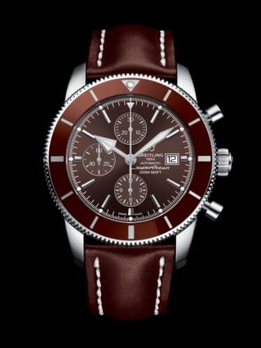 Breitling Superocean Heritage II 46 Chronograph Stainless Steel / Bronze / Bronze / Calf / Pin