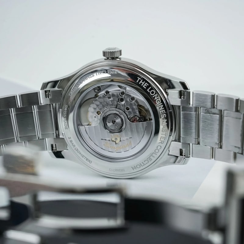 Longines Master Collection 39mm Light Blue Steel