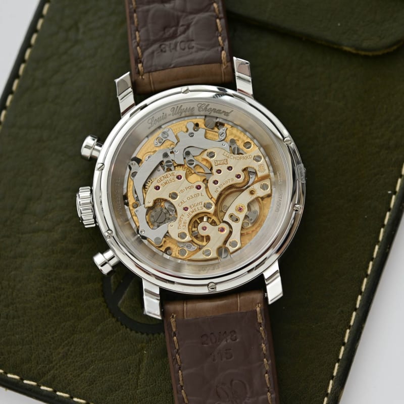 Chopard Chopard L.U.C 1963 Heritage Chronograph Prussian Blue
