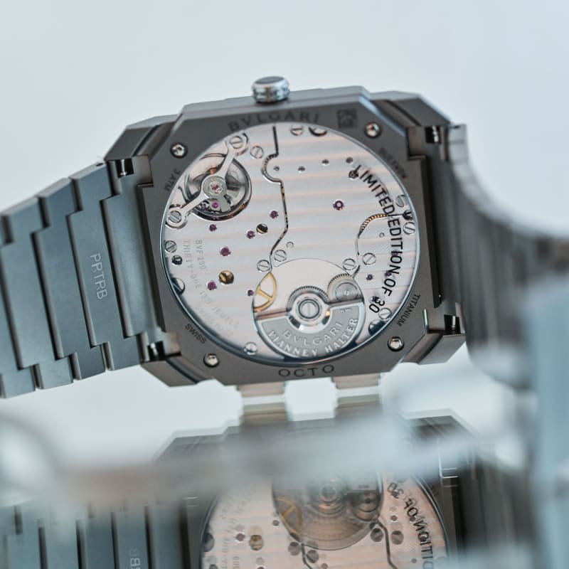 Bulgari Octo Finissimo Dual Time x Vianney Halter Titanium