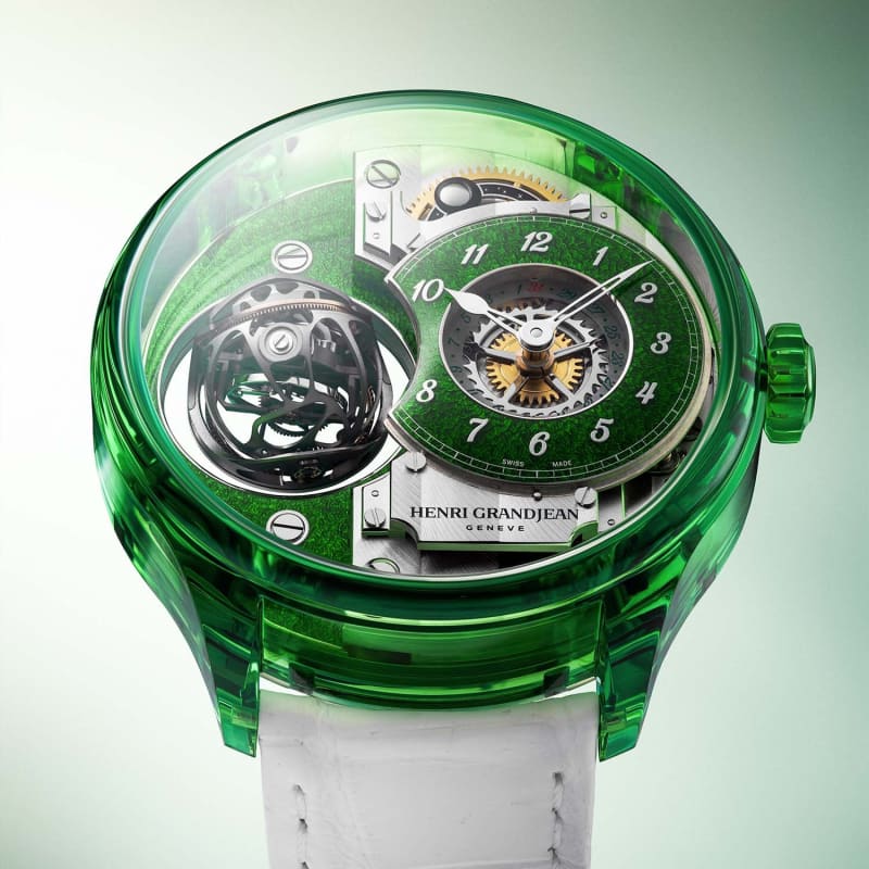 Henri Grandjean & Cie Magician Atrivm Green Sapphire