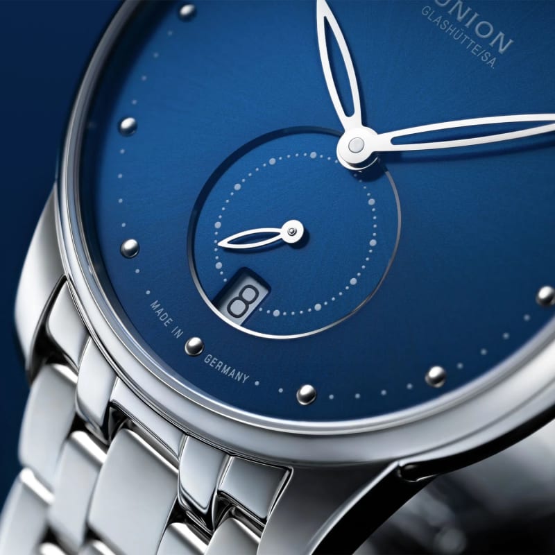 Union Glashütte Seris Small Second Blue