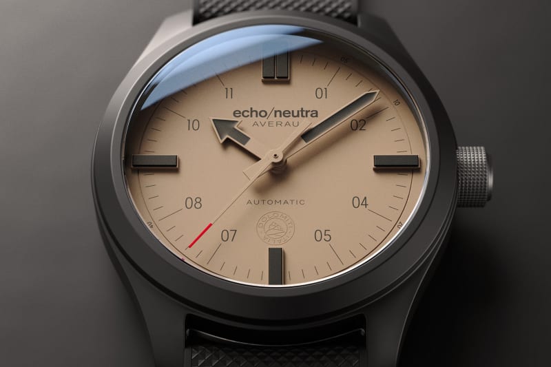 echo/neutra Averau 42 Ceramic Sand Automatic 3 Hands