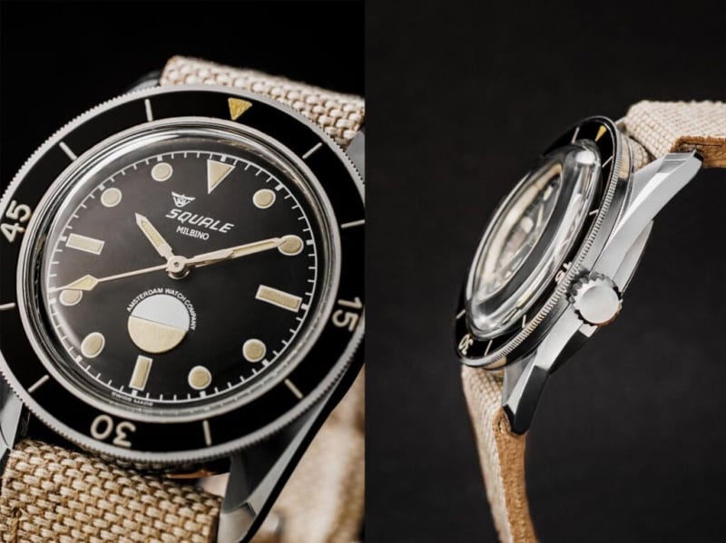 Squale AWCo x Squale NOS Blancpain-Cased Diver Milbino