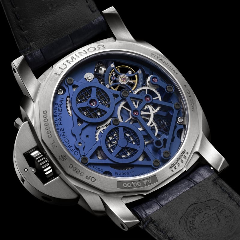 Panerai Luminor Tourbillon GMT Titanio