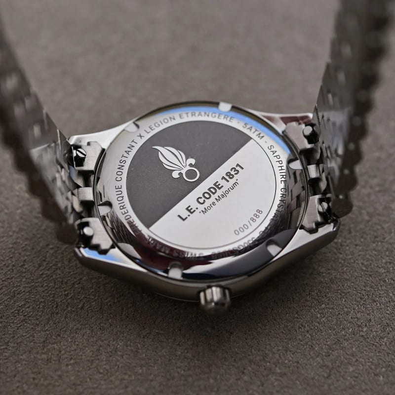 Frederique Constant Classics Index Small Seconds Automatic x French Foreign Legion Limited Edition