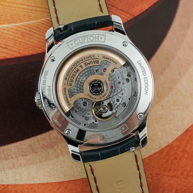 Baume & Mercier Clifton Baumatic Perpetual Calendar 40mm Ice Blue