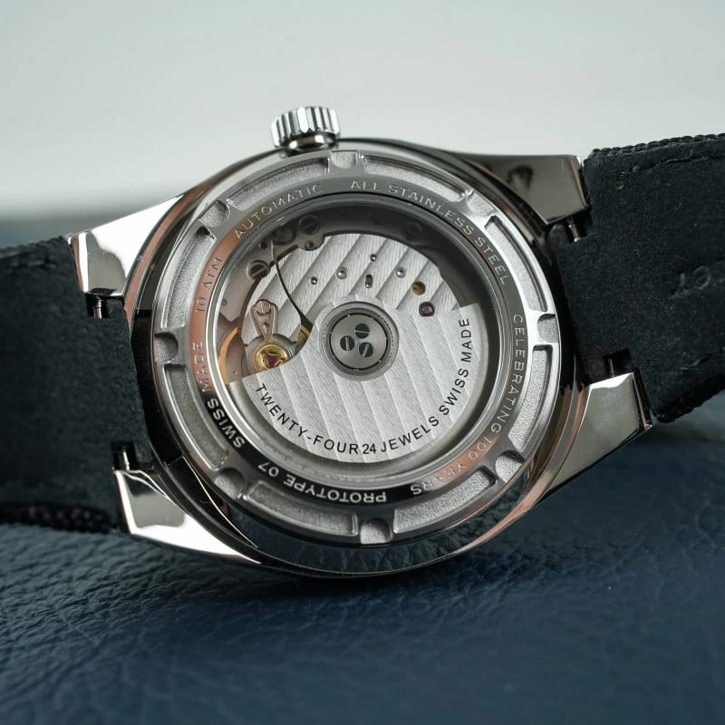 Nivada Grenchen F77 MKII 100 Years Labradorite