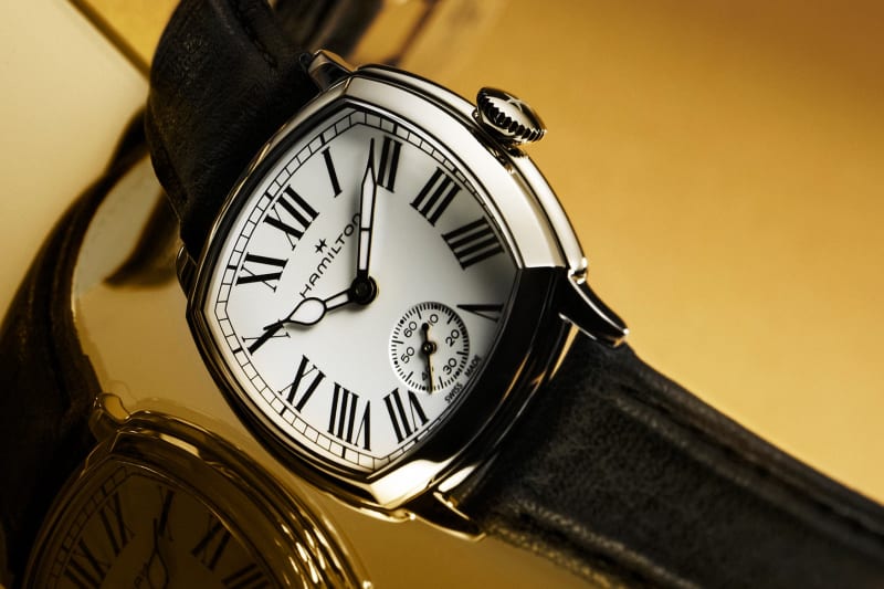 Hamilton American Classic Cushion 30mm Roman Numerals