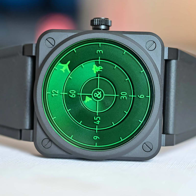 Bell & Ross BR-03 Green Radar Ceramic