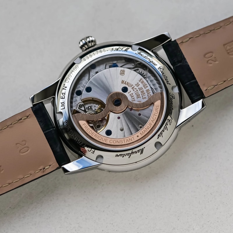 Frederique Constant Classic Perpetual Calendar Manufacture Burgundy