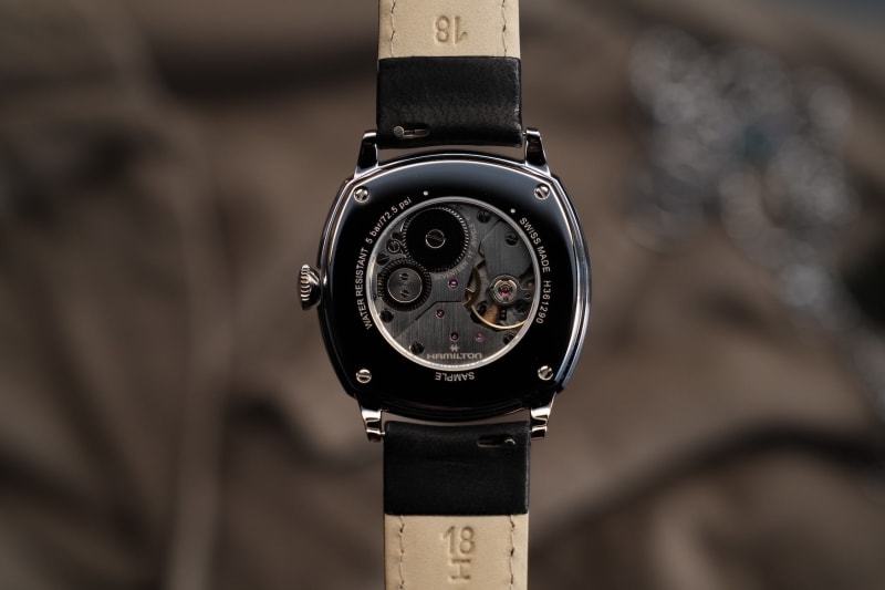Hamilton American Classic Cushion 34mm Black Lacquer Steel