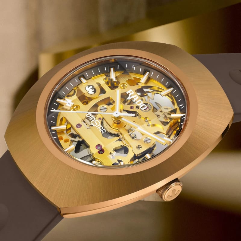 Rado DiaStar Original Skeleton Rose Gold