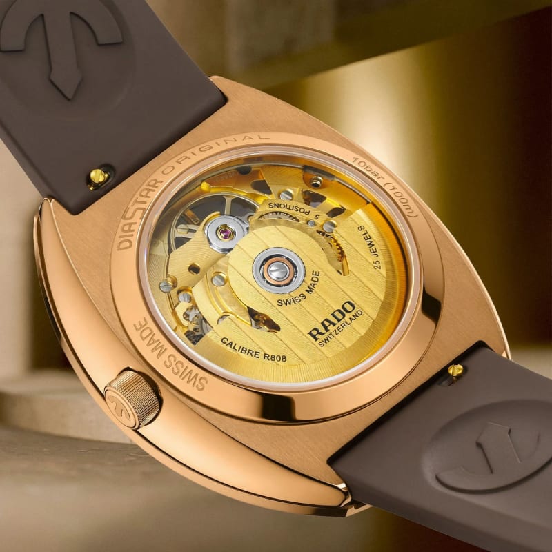 Rado DiaStar Original Skeleton Yellow Gold