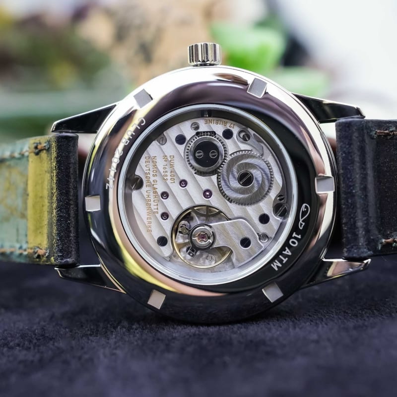 Nomos Glashütte Club 38 Ruthenium