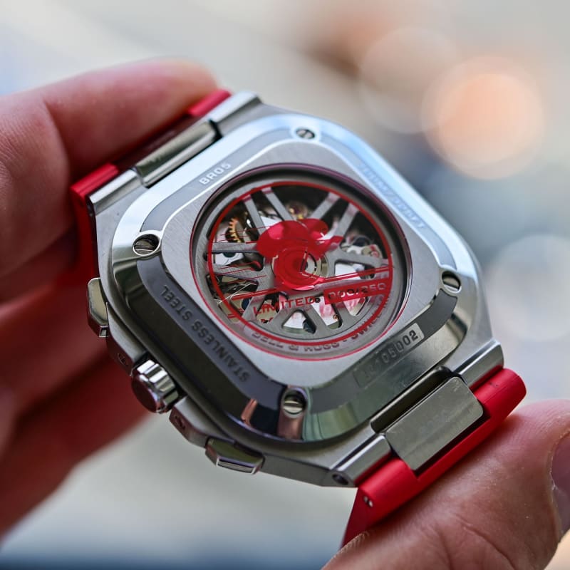 Bell & Ross BR-05 Chrono Snow Rocket (Rubber Strap)