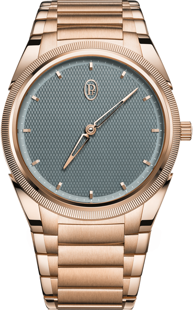 Parmigiani Fleurier Tonda PF Micro-rotor No Date Rose Gold Agave Blue
