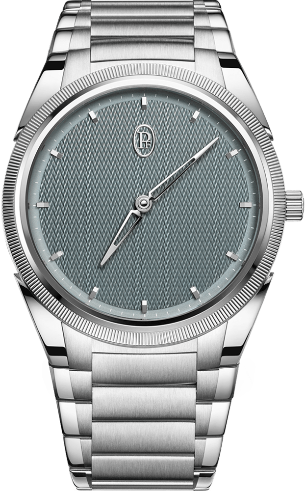 Parmigiani Fleurier Tonda PF Micro-rotor No Date Steel Platinum Agave Blue