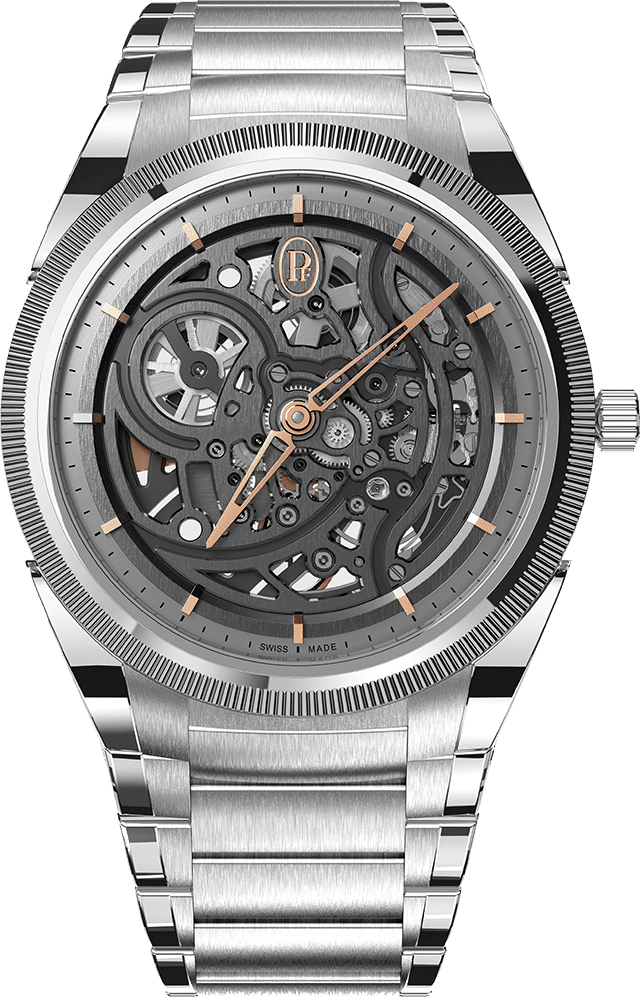 Parmigiani Fleurier Tonda PF Skeleton Steel Platinum Graphite