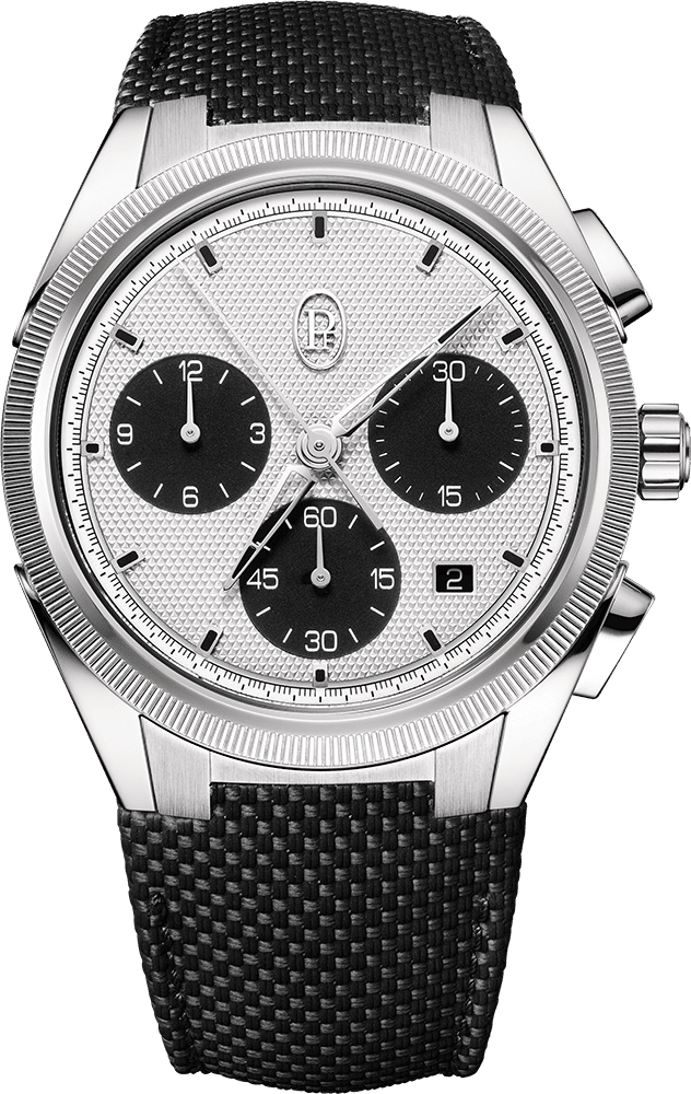 Parmigiani Fleurier Tonda PF Sport Chronograph Steel Silver Black COSC