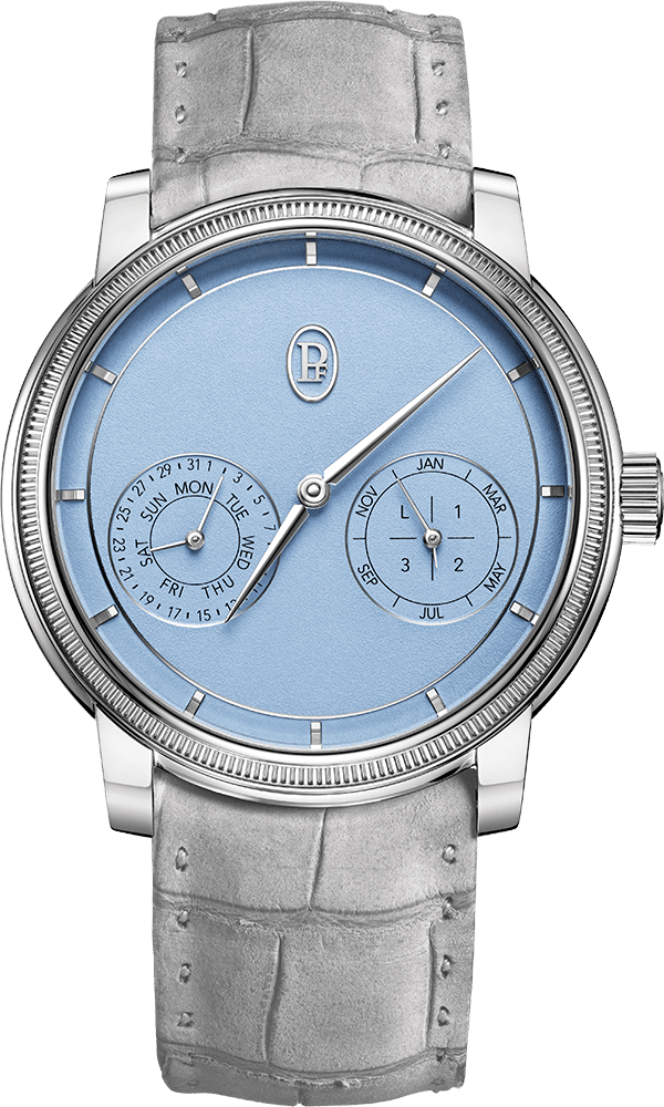 Parmigiani Fleurier Toric Quantieme Perpetuel Platinum Morning Blue