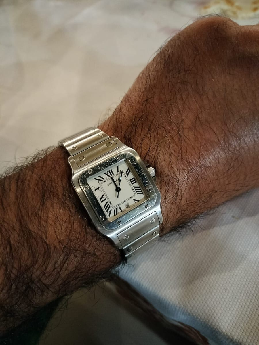 Cartier Santos Galbée