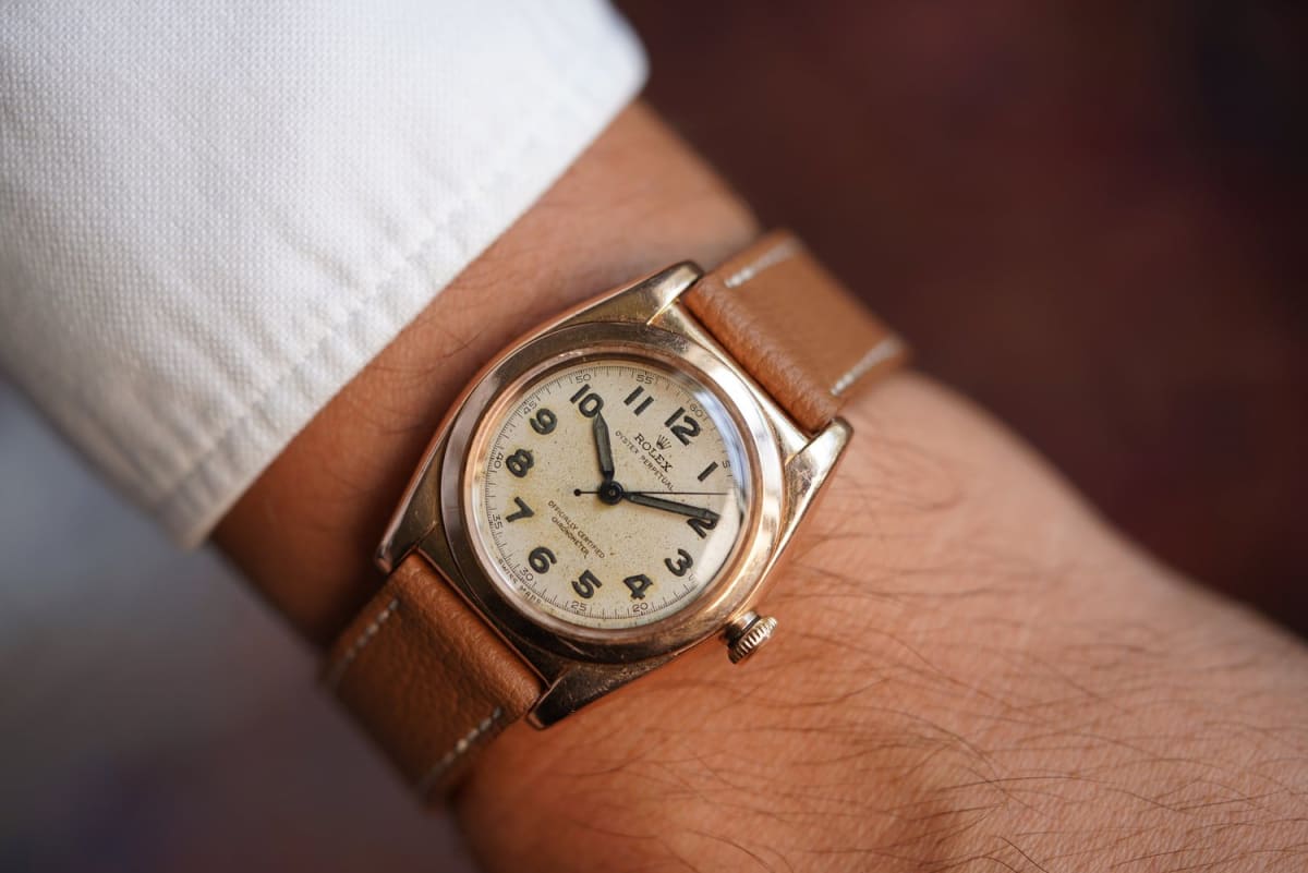 Rolex Oyster Perpetual Bubbleback