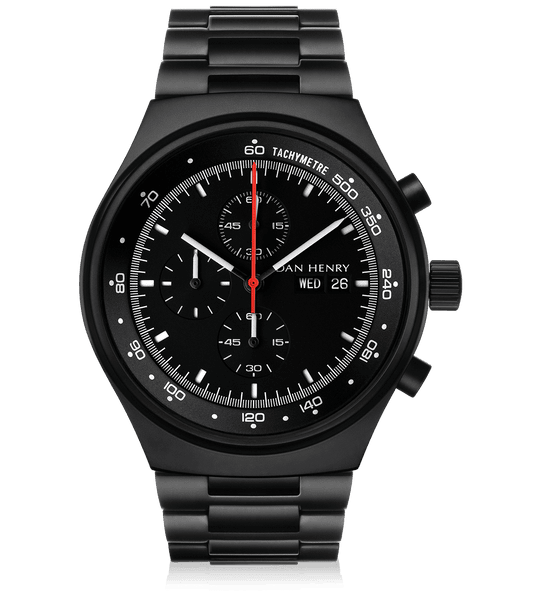 Dan Henry 1972 Maverick Chronograph Black PVD