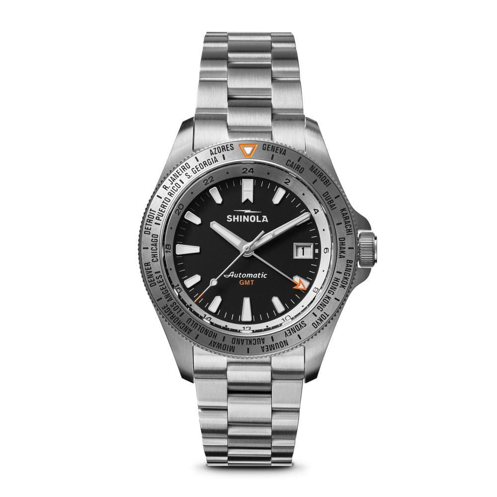 Shinola Monster GMT Automatic 40mm Black Dial
