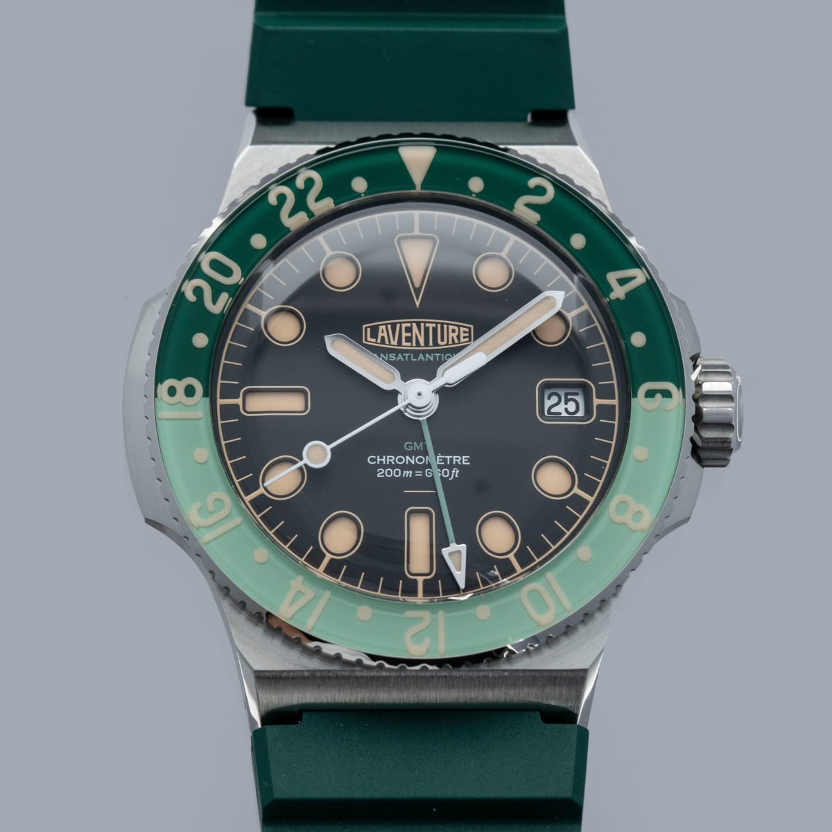 Laventure Transatlantique II GMT Steel Black