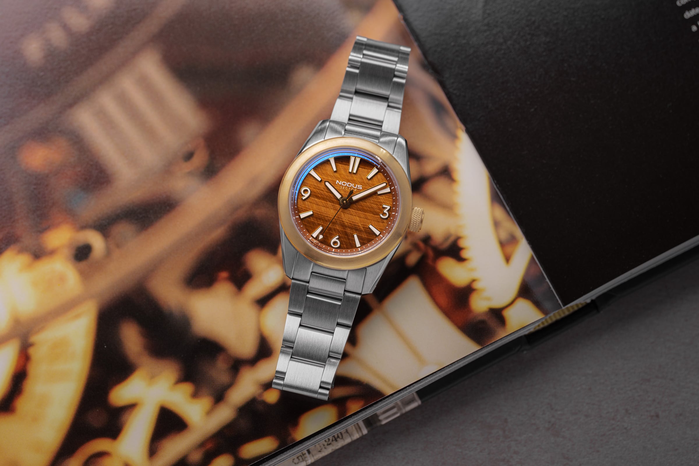 Nodus Sector II Sport Tiger's Eye Limited Edition