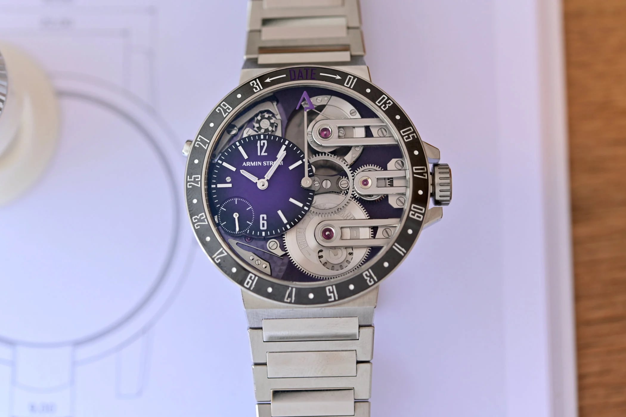 Armin Strom Orbit Midnight Purple Regalia